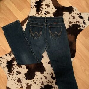 Wrangler Dark Blue Women's Flare Jeans